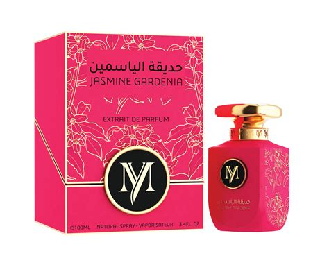 perfume with jasmine and gardenia